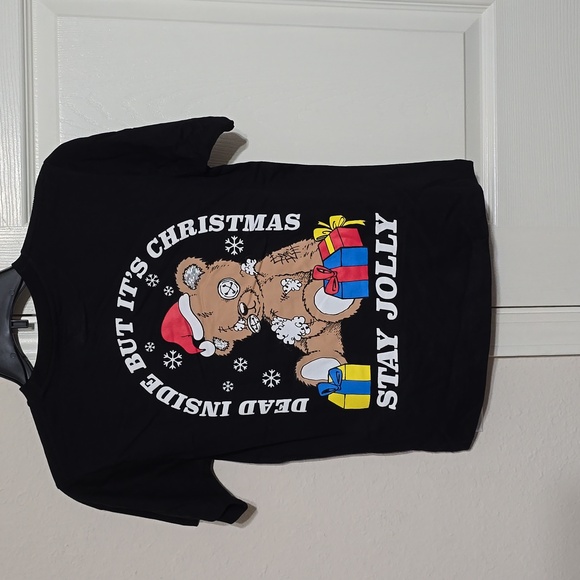 NWOT Boys Eighty Eight Brand Stay Jolly Christmas Shirt Multiple Sizes Available - Picture 2 of 2